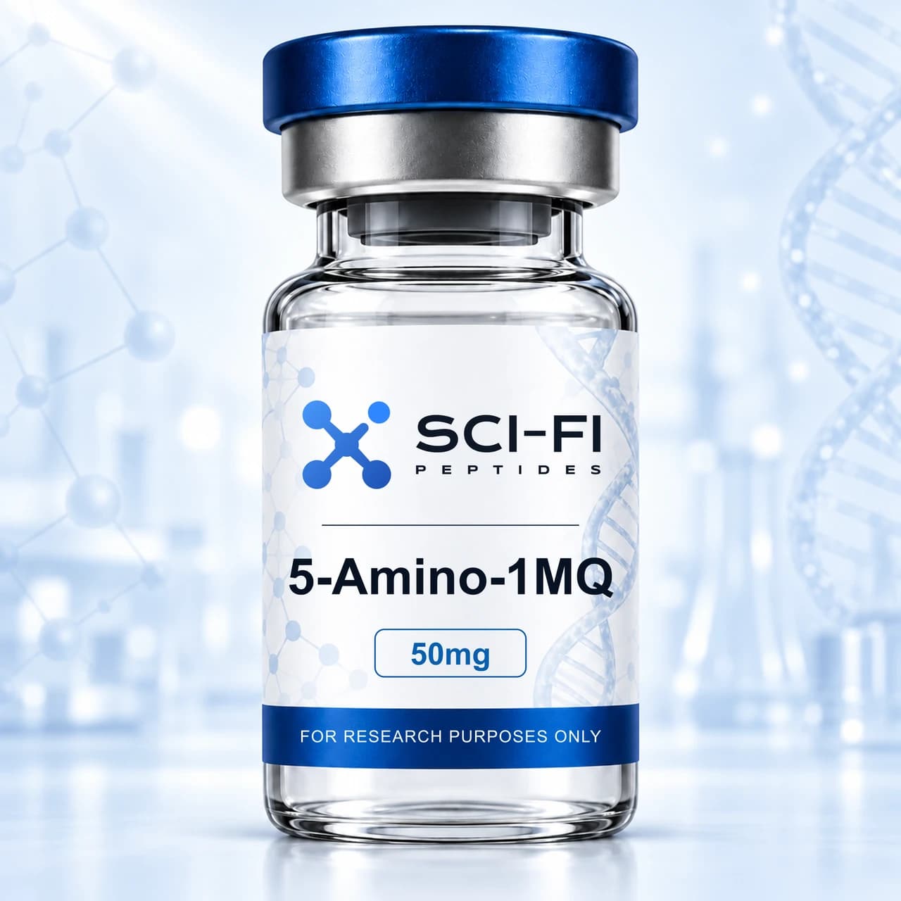 SCI-FI 5-Amino-1MQ 50mg digital product illustration