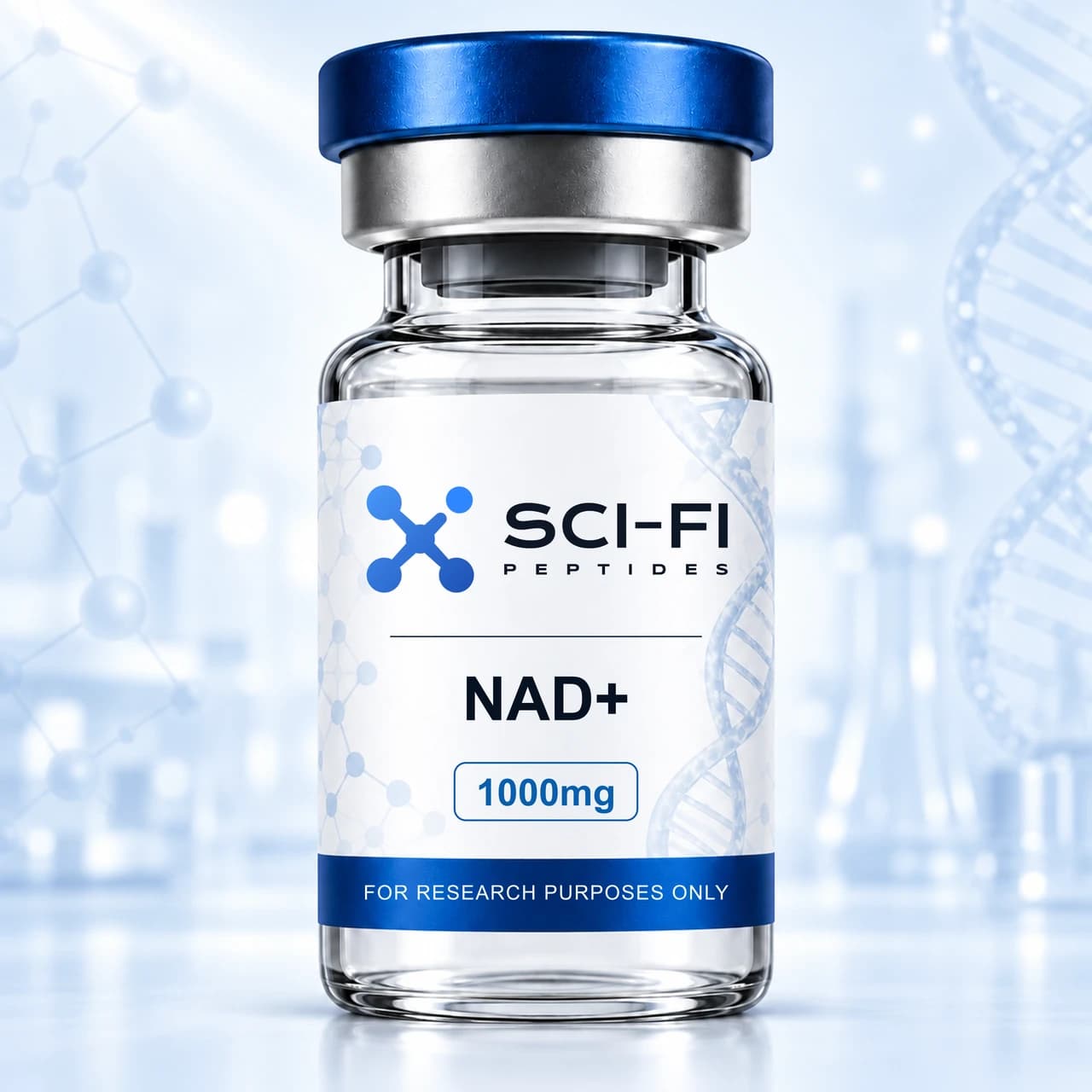 SCI-FI NAD+ 1000mg digital product illustration