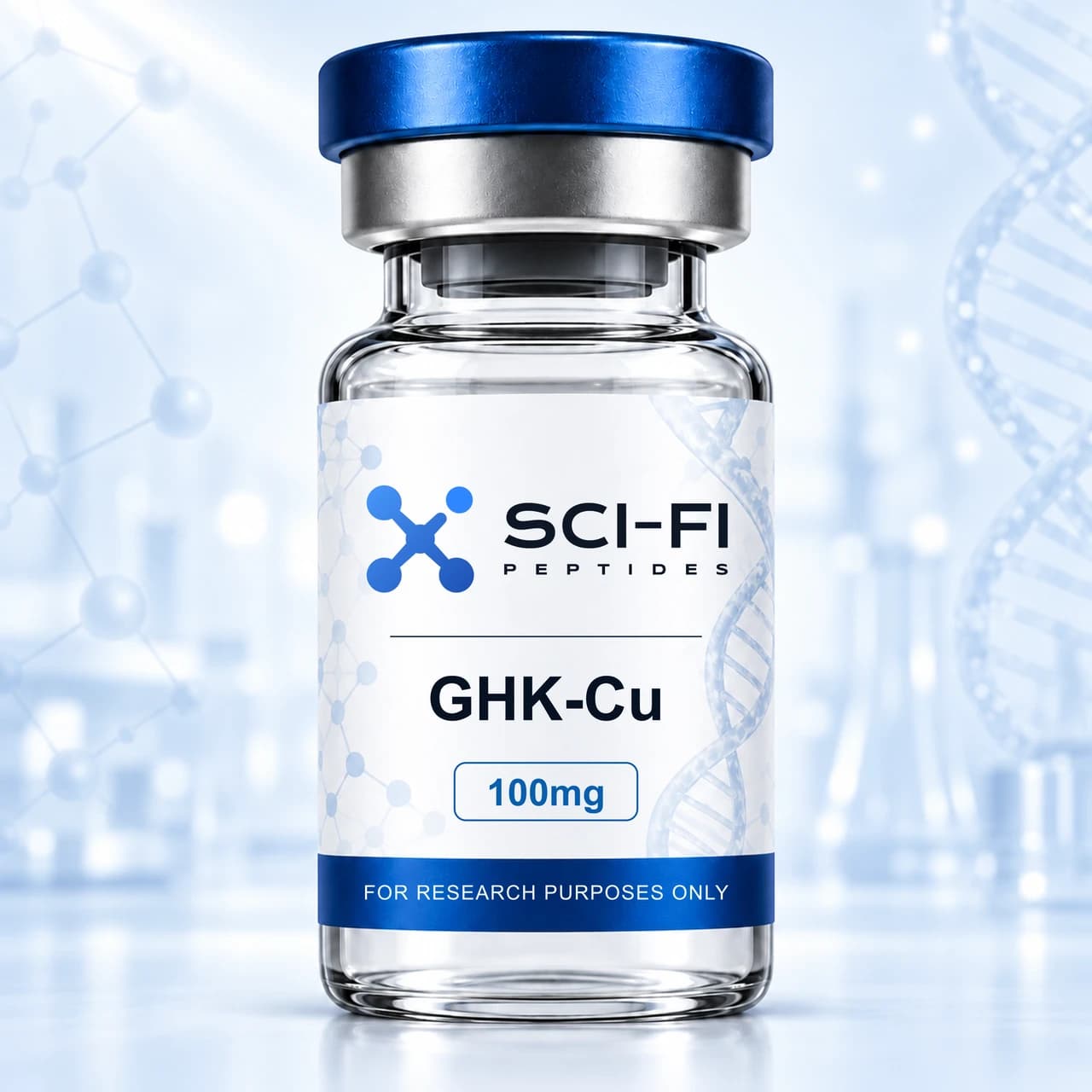 GHK-Cu 100 MG — SCI-FI Peptides research material