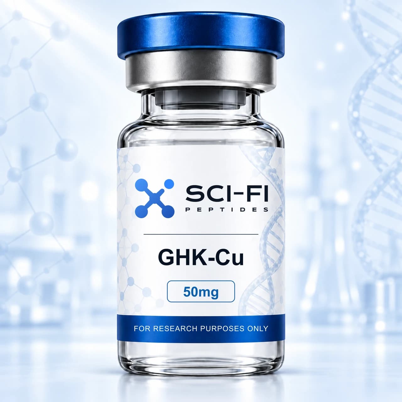 GHK-Cu 50 MG — SCI-FI Peptides research material
