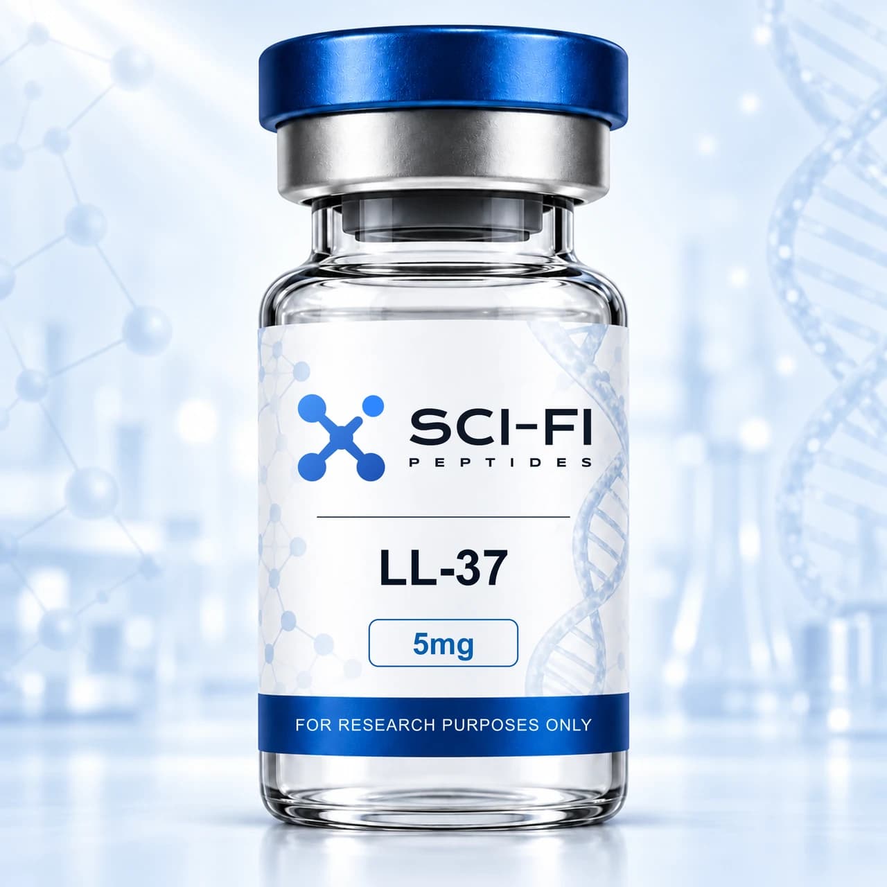 SCI-FI LL-37 5mg digital product illustration