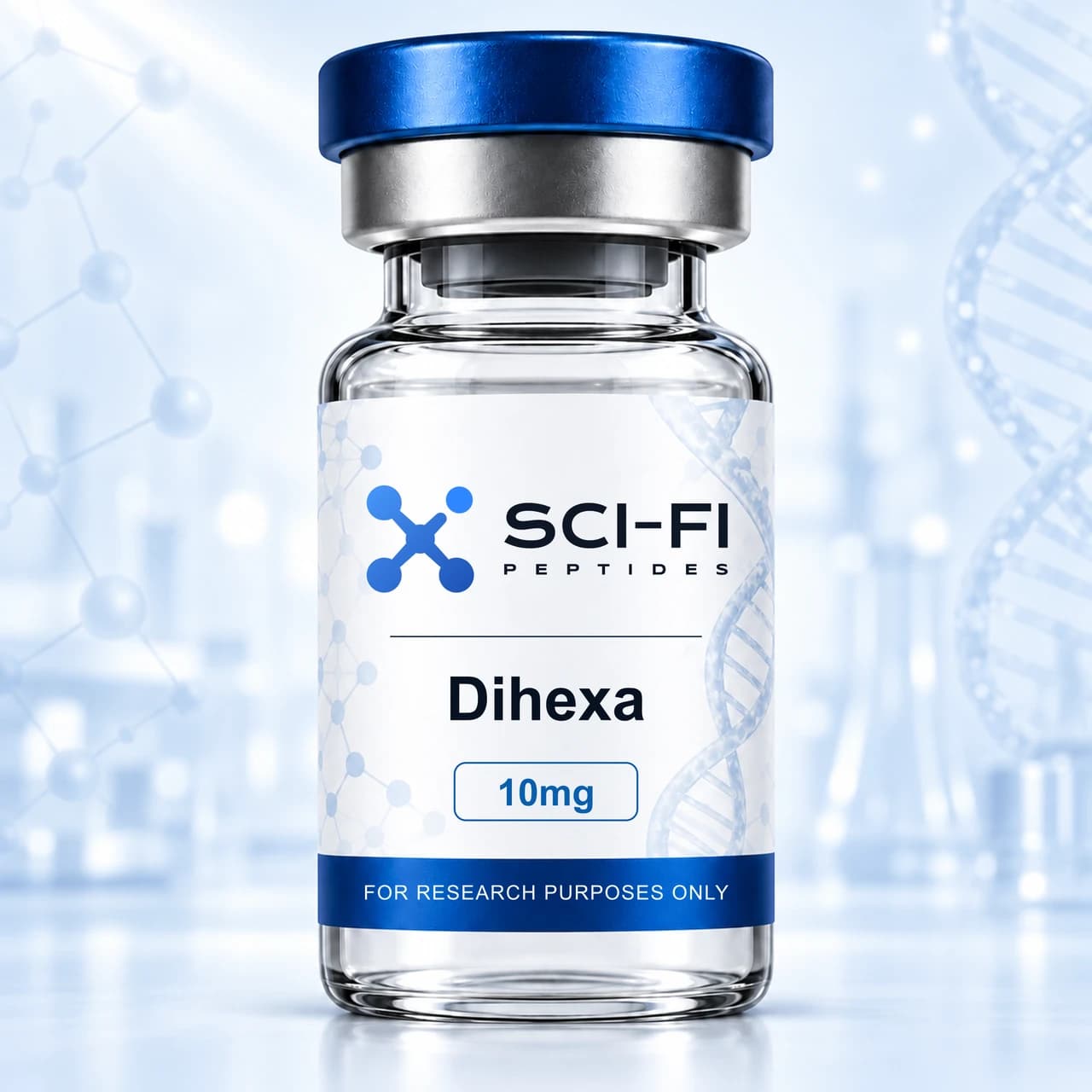 SCI-FI Dihexa 10mg digital product illustration